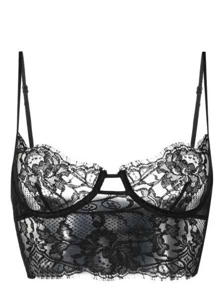 Sutien Kiki De Montparnasse din dantelă negru