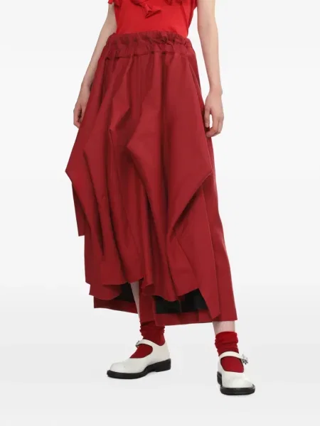 Pantaloni Comme Des Garçons roșu
