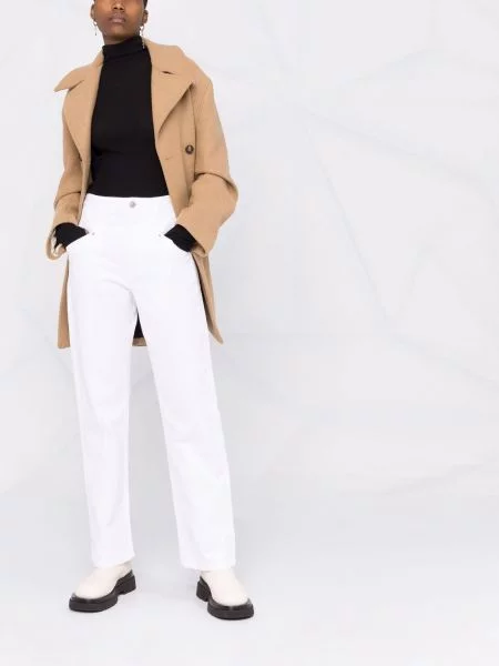 Kelnės Isabel Marant balta