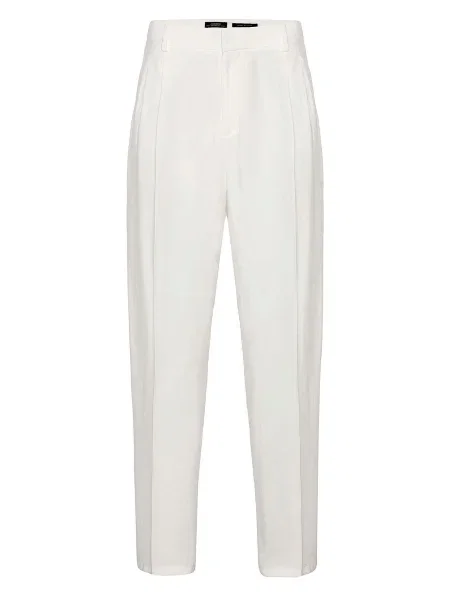 Antioch Pantaloni cutați Ermanno' alb