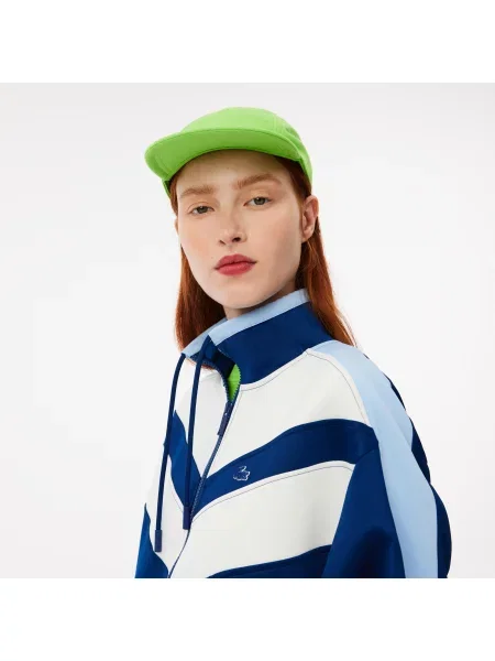 Lacoste Sukienka Bluza Z Blokami Kolorów Color-Block Interlock
