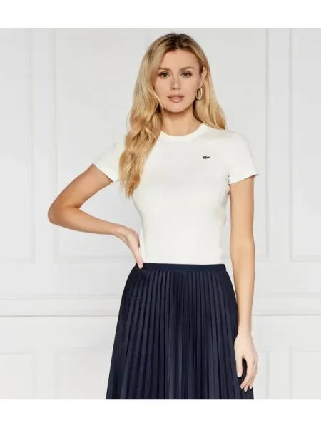 Lacoste tricou din alb