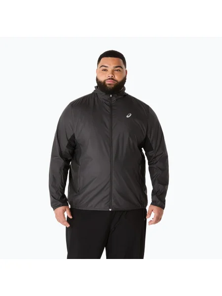 Geacă de alergare pentru bărbați ASICS Core performance black negru