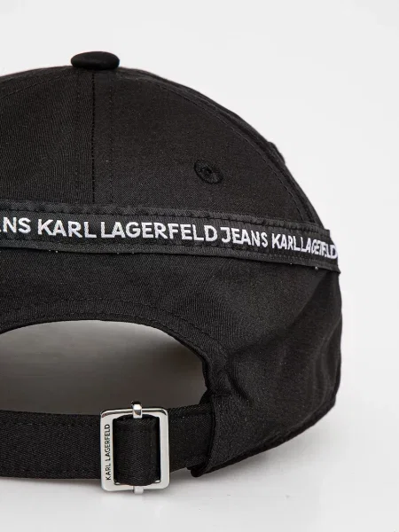 Кепка Karl Lagerfeld Jeans черная