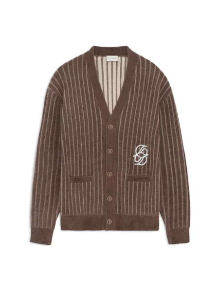 Sweter Drole De Monsieur brązowy