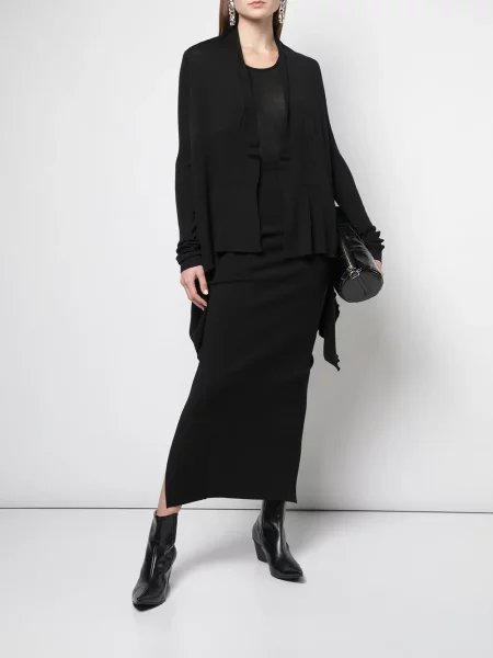 Sijonas Rick Owens juoda