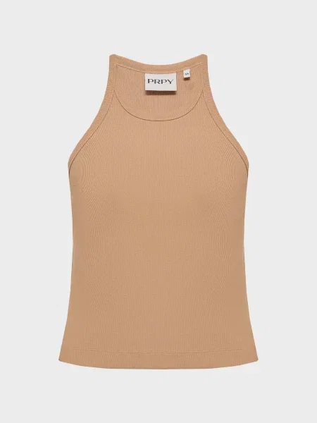 Майка PRPY бавовна/поліестер/еластан бежевий