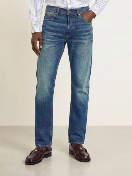Tommy Hilfiger Džíny Dover Regular Straight Fit sebas indigo