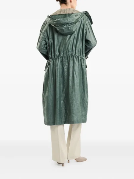 Geacă parka Fay cu glugă verde