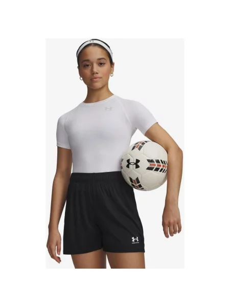 Koszulka z krótkim rękawem Under Armour HeatGear Compression XS biały