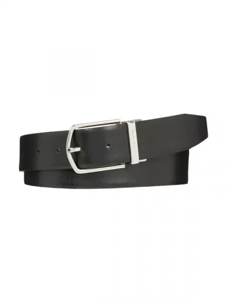 Tommy Hilfiger De piele cu două fețe negru