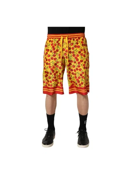Bermudy Dolce And Gabbana żółte
