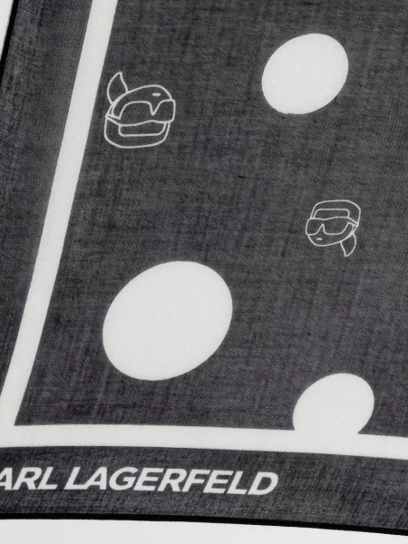Fular Karl Lagerfeld negru