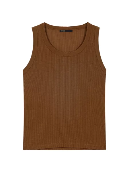 Top Maje tricotate maro