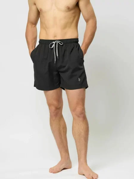 Fürdőruha U.s. Polo Assn. fekete