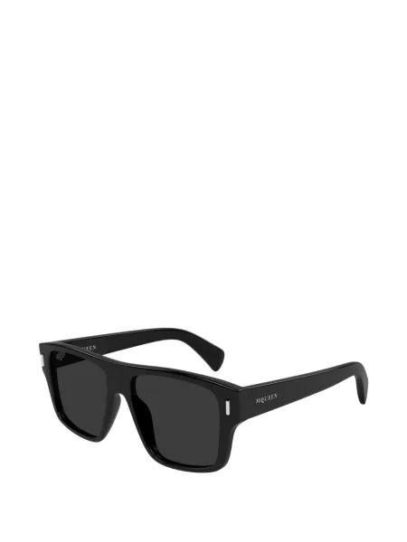 Квадратни слънчеви очила Alexander Mcqueen Eyewear черно