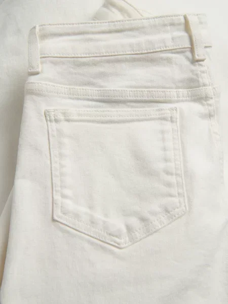 Reserved Джинси широкого крою білий