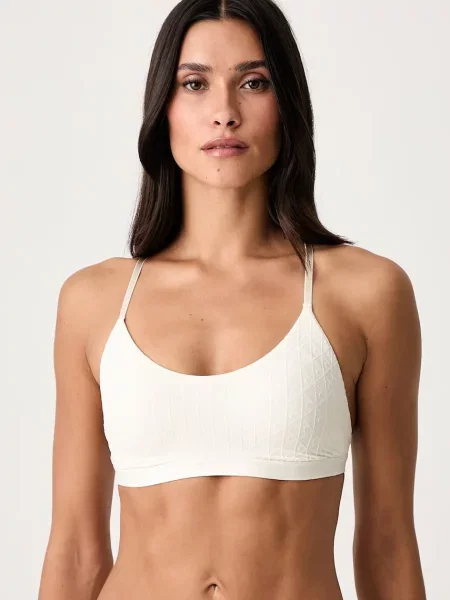 Calvin Klein Underwear trojuholníková podprsenka béžová