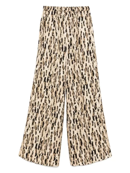 Pantaloni The Nina Studio cu imagine cu imprimeu animal print