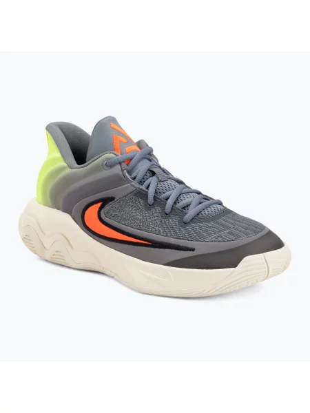 Încălțăminte de baschet pentru bărbați Nike Giannis Immortality 4 cool grey/volt/total crimson gri