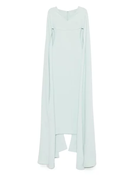 Rochie maxi Solace London de costum verde