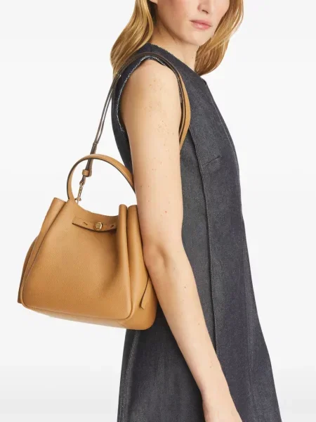 Geantă Tory Burch maro