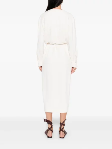 Rochie Brunello Cucinelli plic alb