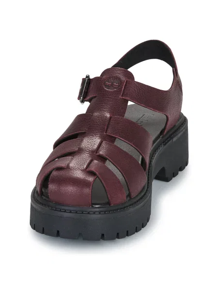 Sandály Timberland v městském stylu s kamínky červené