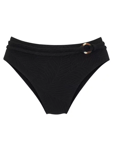 LASCANA Slip costum de baie negru