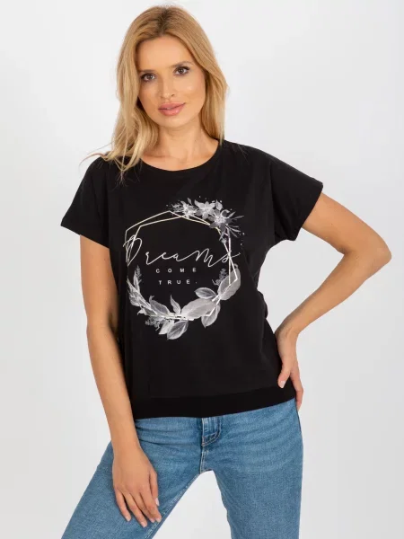 Bluză Fashionhunters negru