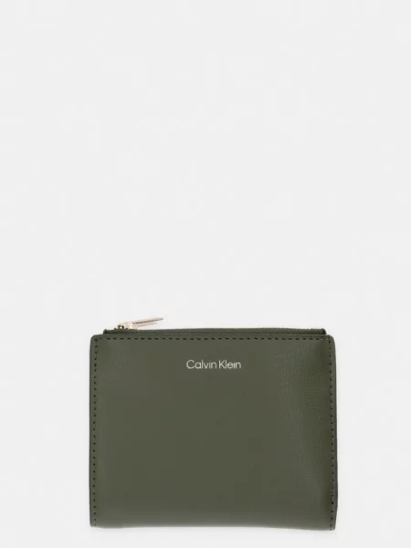 Calvin Klein πορτοφόλι Γυναικείο από απομίμηση δέρματος πράσινο