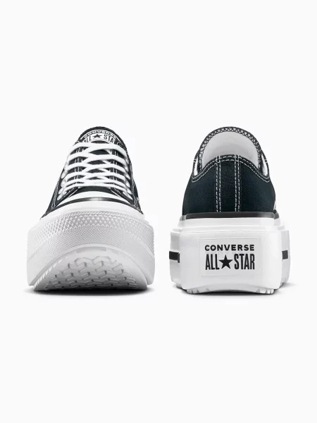 Converse tenisówki Chuck Taylor All Star Lift Double Stack unisex czarny