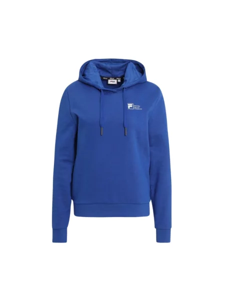 Bluza z kapturem Fila z kapturem niebieska