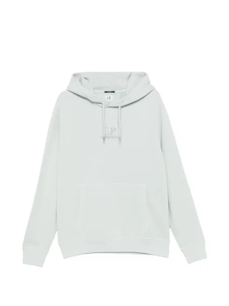 Majica s kapuljačom C.p. Company s autogramom plava