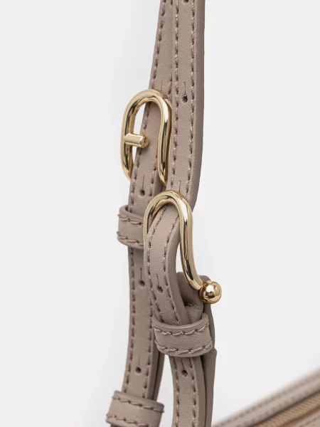 Geantă Furla Double M KH bej