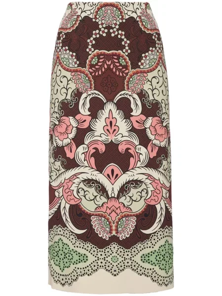 Fustă tip creion La Doublej maro