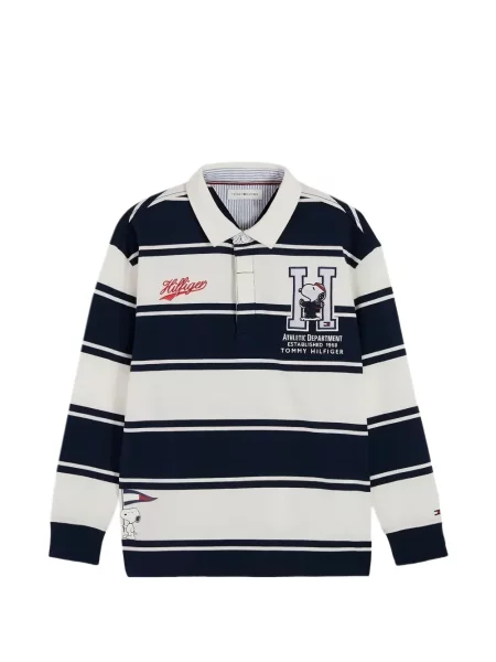Koszulka polo dziecięca Tommy Hilfiger biała