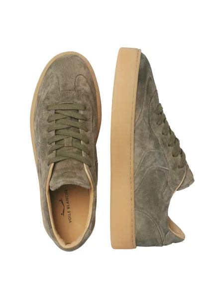 Sneakersy Voile Blanche zamszowe zielone