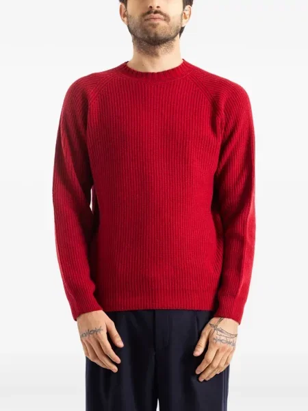 Πουλόβερ John Smedley κόκκινο