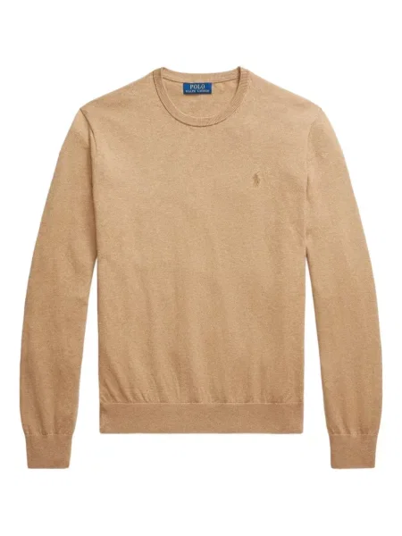 Plačiakojis pledas iš natūralios odos marškinėliai Polo Ralph Lauren žalia