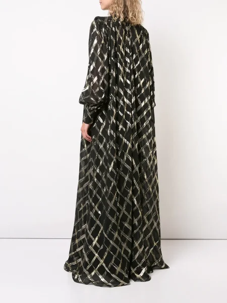 Rochie maxi Alberta Ferretti de costum negru