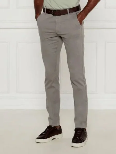 BOSS ORANGE Pantaloni chino gri