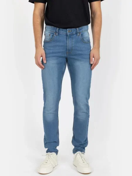 Denim Project Farmer DPMDPMr Red Superstretch kék farmer piros