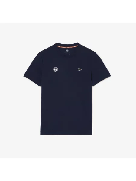 Lacoste Koszulka Tenisowa Ultra Dry Edycja Roland-Garros szary