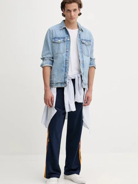 Спортивні штани adidas Originals Adibreak візерунок синій