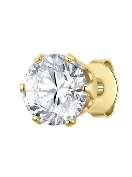 True Rebels Náušnice zlatá žltá