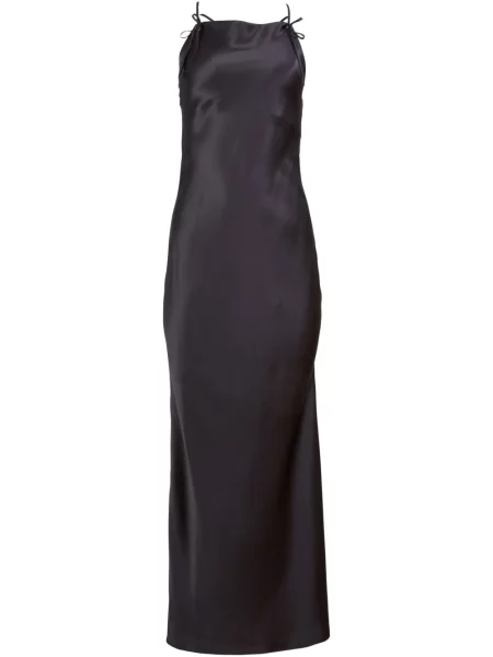 Rochie Fleur Du Mal de mătase de costum negru