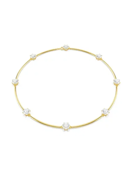 Naszyjnik Swarovski żółty