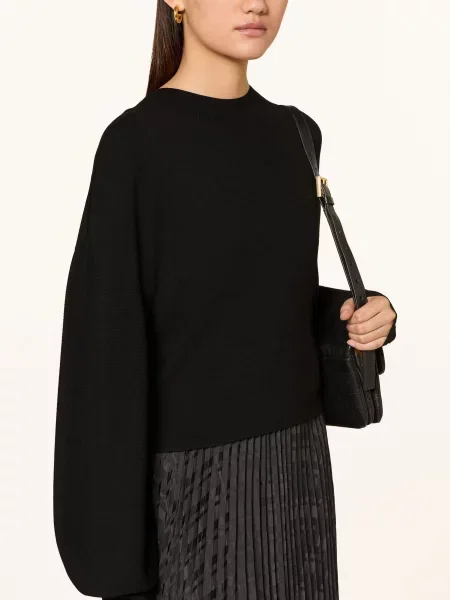 AllSaints sukienka SINEAD maxi rozkloszowana czarny