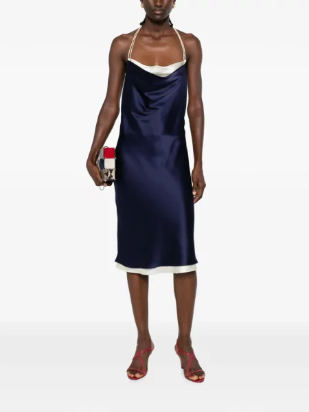 Rochie midi Tove albastru